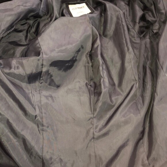 OLD NAVY size small black wool blend blazer coat - Picture 6 of 6